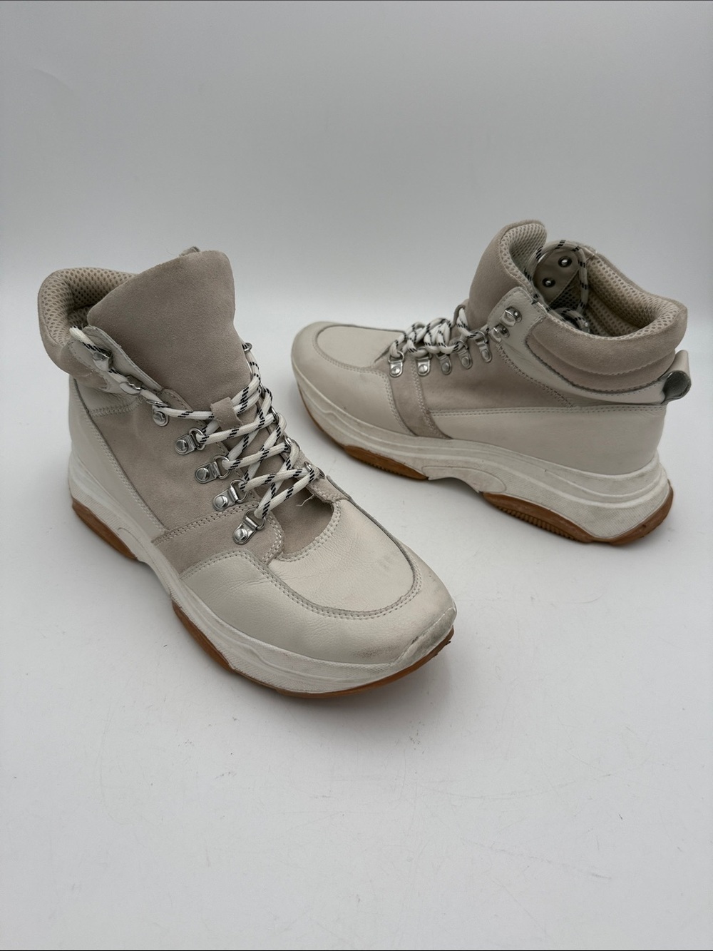 Steve Madden X Winnie Harlow sneakers women 10M  glorey High-Top Casual  leather